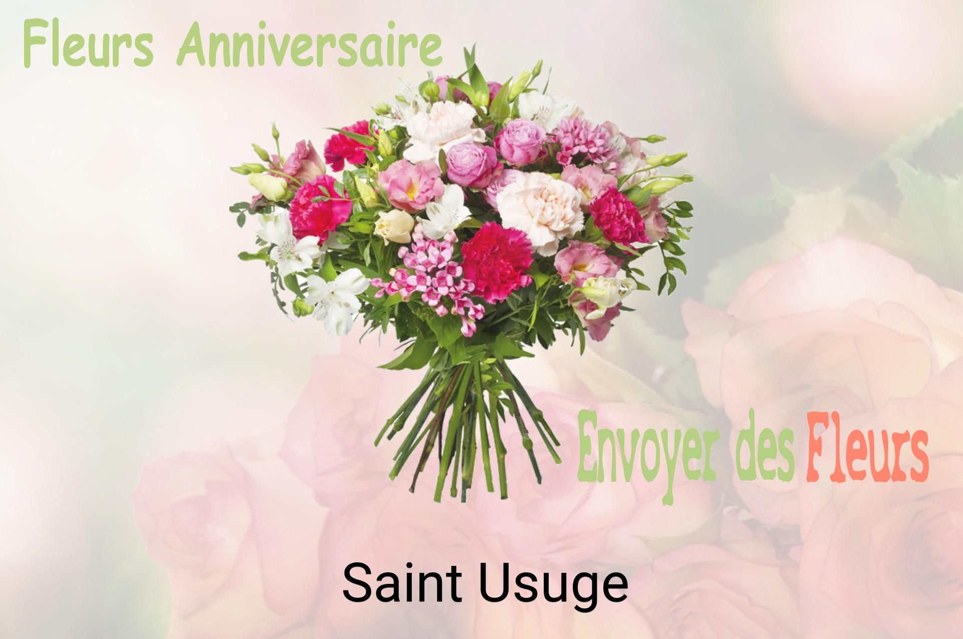 Bouquet de fleurs d’anniversaire livré à Saint-Usuge