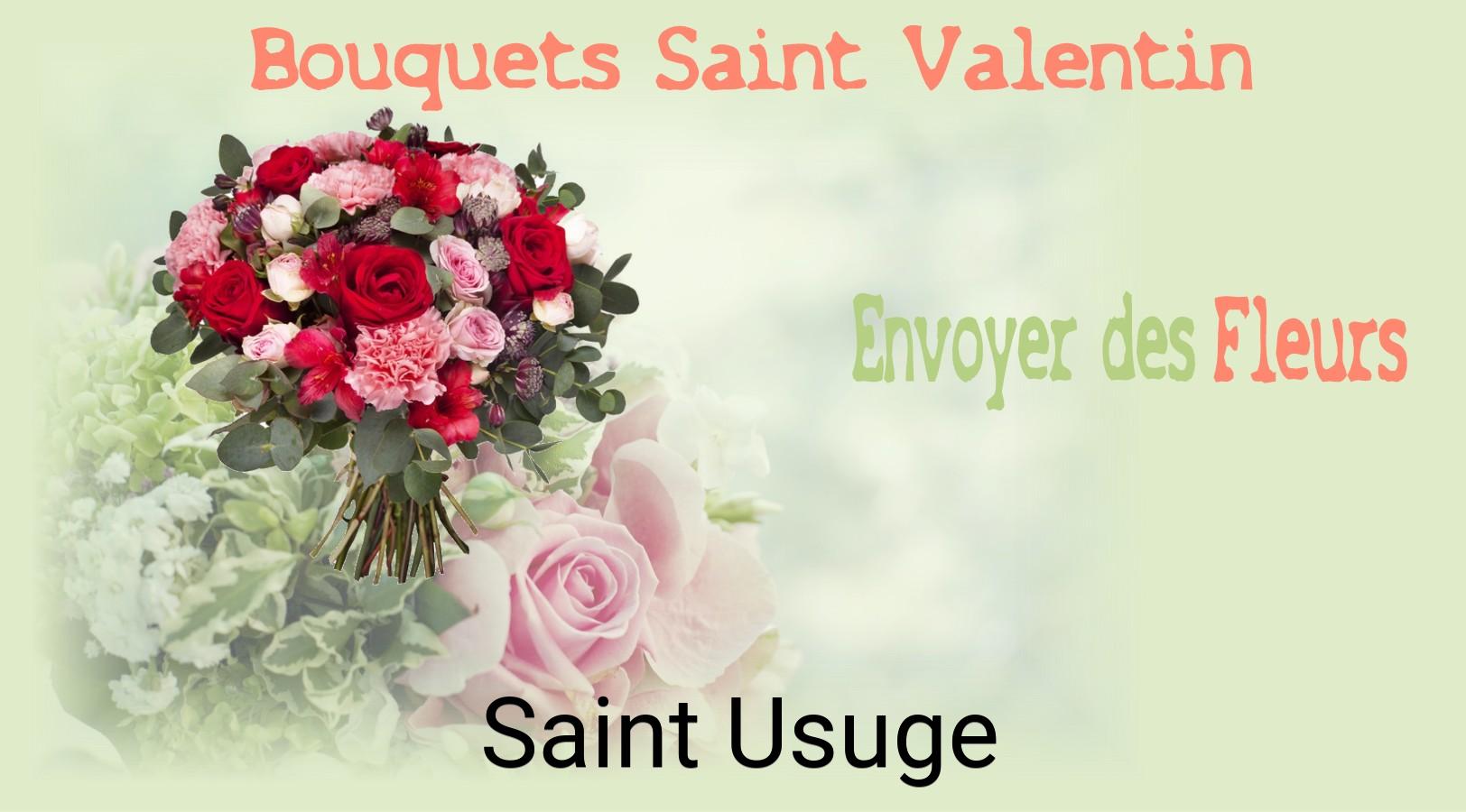 Roses de Saint-Valentin livrées à Saint-Usuge